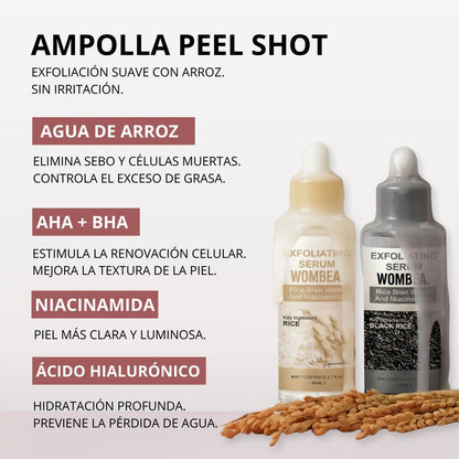 Peel Shot Coreano-Elimina las impurezas y realza tu piel