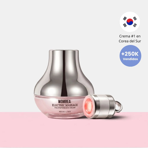 Crema antiedad efecto lifting para el contorno de ojos con luz roja