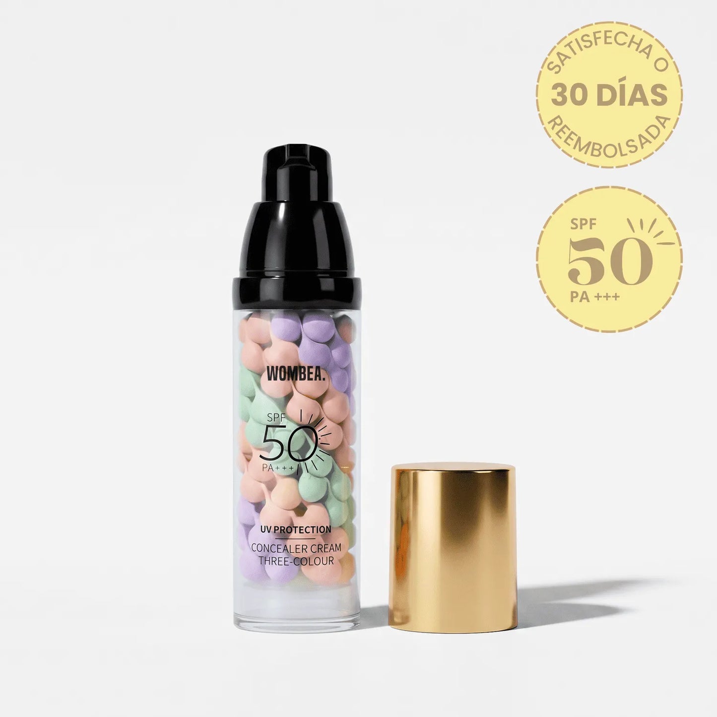 CC Cream Base Correctrice 3-en-1 SPF50 | Wombea